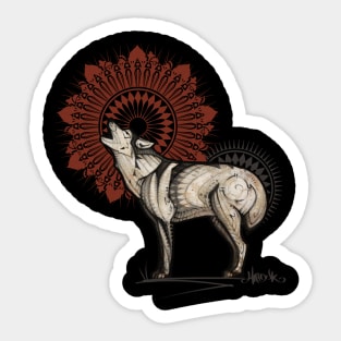 Wolf Totem 1 Sticker